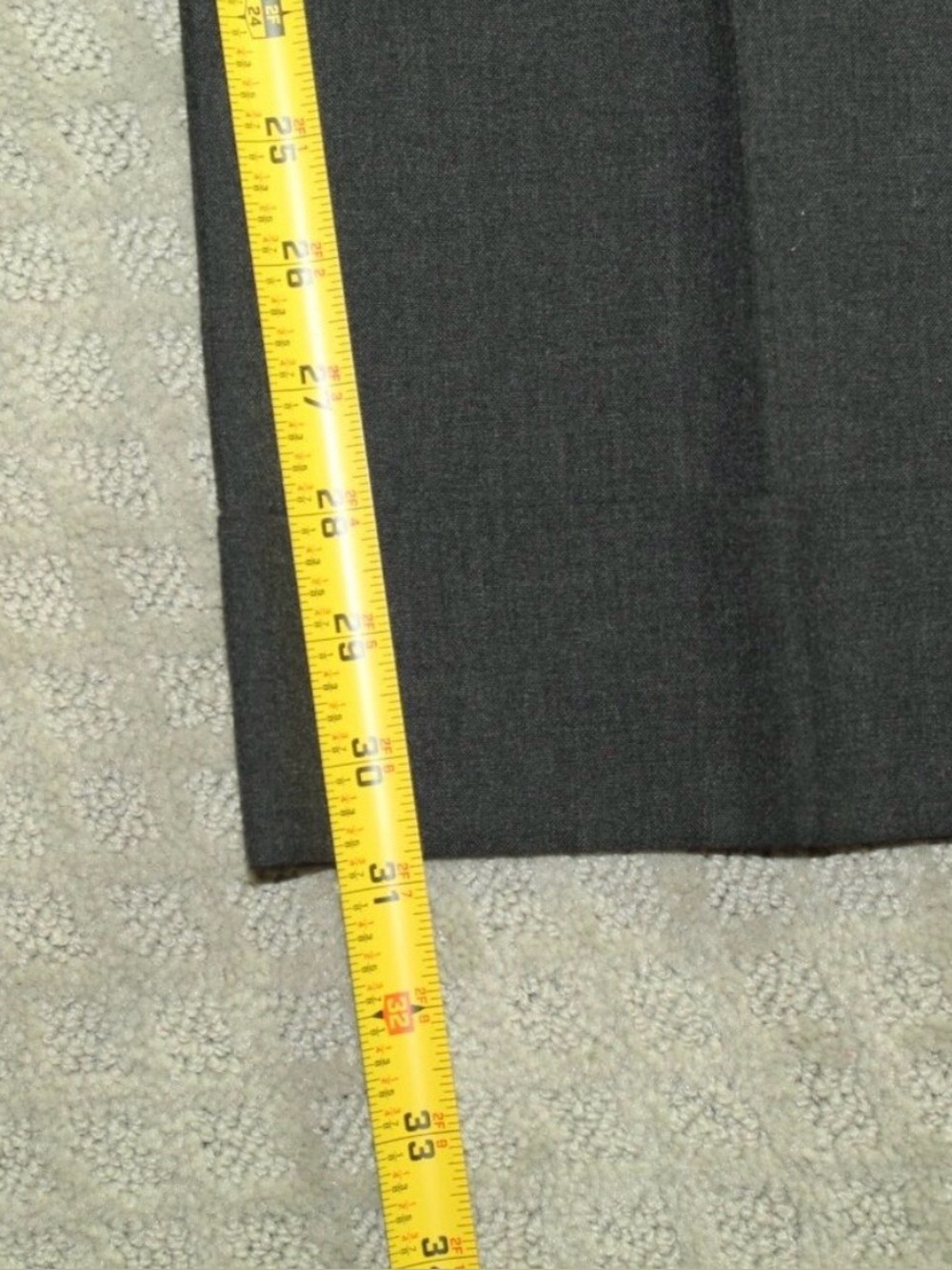 Ann Taylor Dark Gray Wide Leg Trousers, Curvy Fit | Size 8 - Picture 4 of 6